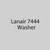  Lanair 7444 7/8 ID x 1-3/8 OD Washer 