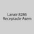  Lanair 8286 QDC Receptacle Asem 