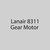  Lanair 8311 Gear Motor, MX200 