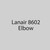  Lanair 8602 1/2 Inch 90 Degree Black Elbow 