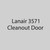  Lanair 3571 Cleanout Door WDMNT, MX250/300 