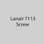  Lanair 7113 Screw 3/8-16 x 1 1/4 HH Cap 