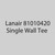  Lanair 81010420 Single Wall Tee For Damper 6 Inch 