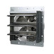  TPI CE20-DSC 20 Inch Direct Drive Shutter Mounted Exhaust Fan With SJT Grounded Cord, 2 Speed, 1/4 HP, 2925 CFM, 120V/1Ph 