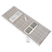  Amana PGK01WB Horizontally Louvered Polymer Exterior Grille With Enclosed Ends - White 