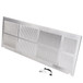  Amana SGK01B Vertically Louvered Stamped Aluminum Exterior Grille - Unpainted 