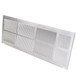  Amana SGK01B Vertically Louvered Stamped Aluminum Exterior Grille - Unpainted 