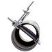IO HVAC Controls iO HVAC Controls MBD-04 4 Inch Round Manual Balancing Damper With Locking Quad (Special Order / Non-Returnable) 