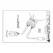  Triangle PMTR-SPL4223 1/2 HP 2 Speed Motor 
