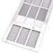 GE RAG70 Hotpoint PTAC Grille, Stamped Aluminum 