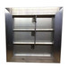 Keenan & Meier KM32A1H10X10UNWGP 10 In X 10 In Damper, Rear Flange, Heavy Duty Blade, Gravity Operator