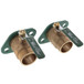  Taco SFL-150S-0012, brass freedom shut off flange set with handle, 1-1/2" sweat Connection 