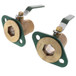  Taco SFL-150S-0012, brass freedom shut off flange set with handle, 1-1/2" sweat Connection 