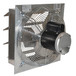 Canarm AX12-4P 12 Inch Shutter Mounted Direct Drive Explosion Proof Exhaust Fan, 1670 CFM, 575V/3Ph