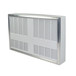  Markel K3349T-BMS-W Heavy Duty Fan Forced Electric Wall Heater, With Stat And Relay, 9600 Watts, 240V/3PH, White Color 