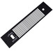 Smiths Environmental OLG1-BL Black Overlay Grille Image 1