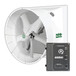  J&D Manufacturing VMTA72A5C33E-VFD240 72 Inch Exhaust Fan With Cone And VFD, Aluminum Shutter, 41,437 CFM, Torque Drive, 230/460V/3Ph 