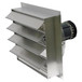 Canarm AX18-1V 18 Inch Shutter Mounted Direct Drive Speed Controllable Exhaust Fan, 3150 CFM, 115/230V/1Ph