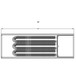  TPI CFHTR-36-3-208-3 36 Inch Heater Module, 10,239 BTU, 3 KW, 208V/3Ph 