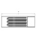  TPI CFHTR-48-5-277-1 48 Inch Heater Module, 17,075 BTU, 5 KW, 277V/1Ph 