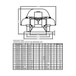  FloAire DR12H Roof Mount Direct Drive Centrifugal Downblast Exhaust Fan, 650 CFM, 115V/1Ph 