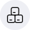 Boxes icon