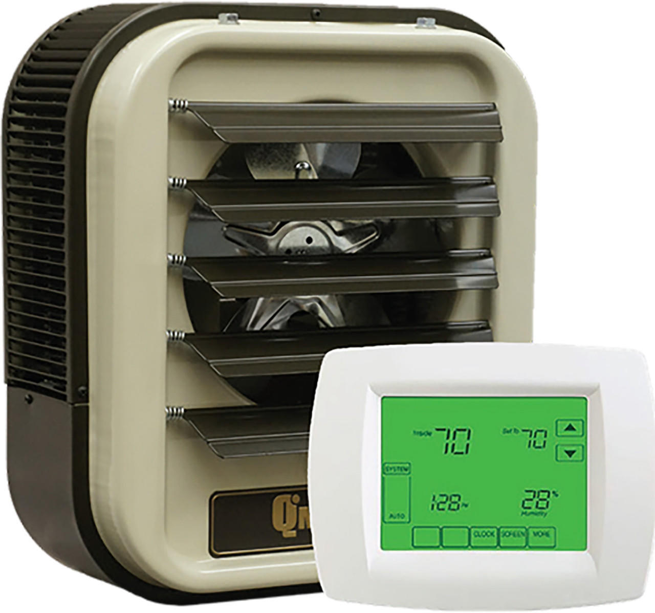 QMark MUH0581-PRO-SSP Electric Unit Heater w/ Smart Series Thermostat,  Mounting Bracket, Disconnect, 5KW, 208V/