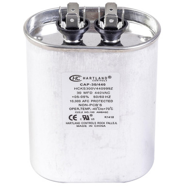 300-360 uF x 330 VAC BMI # 092A300B330CE7A Motor Start AC