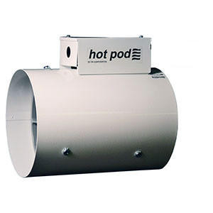 Hotpod | HP8-1440120-2CT Supplemental Electric Duct Heater With Fan And 10'  Cord Set