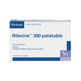 RILEXINE 300 PALATABLE CJA. 14 TABLETAS