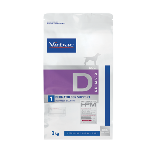 DERMATOLOGY SUPPORT DOG 3 KG.