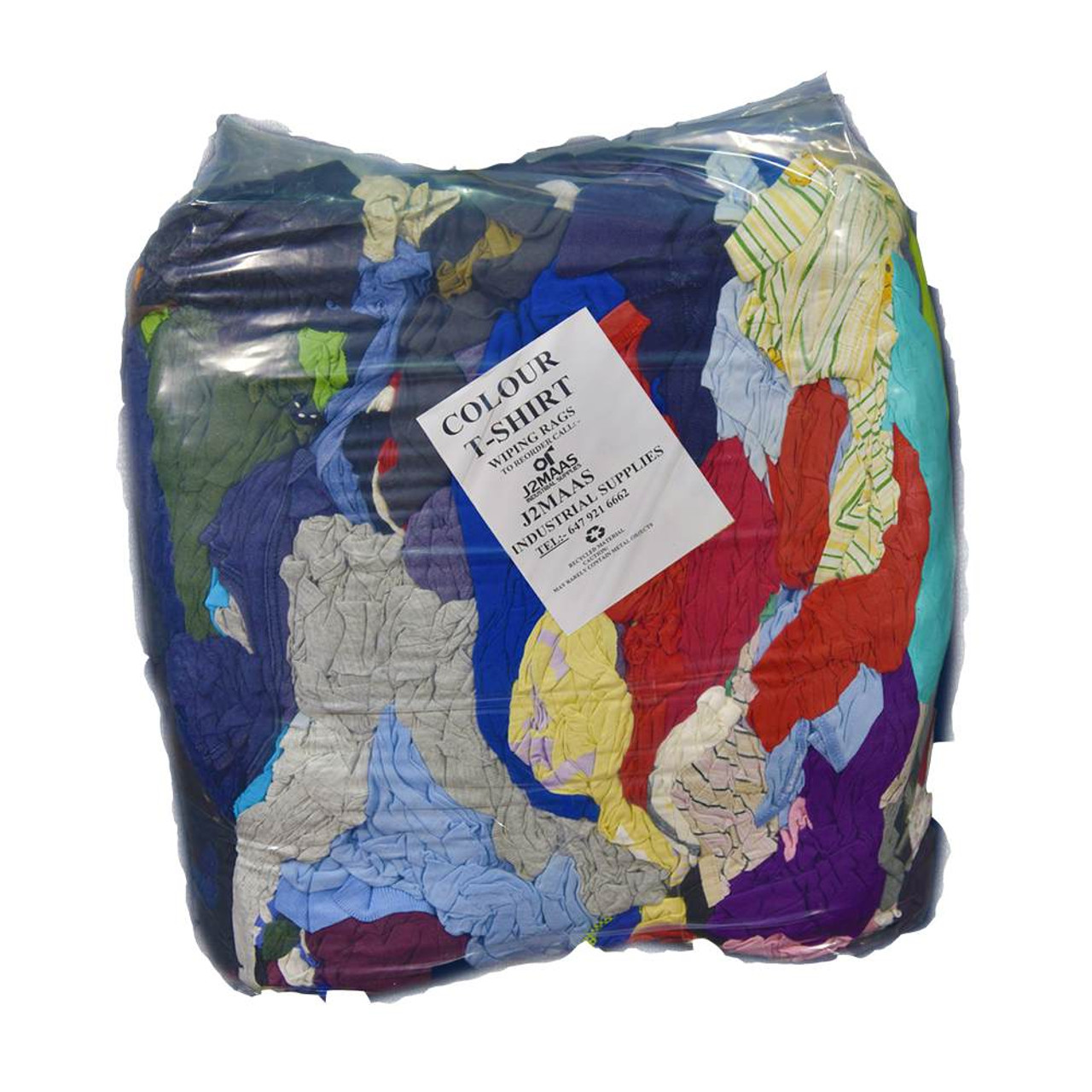 Coloured Cotton Rags 25 LB Pack