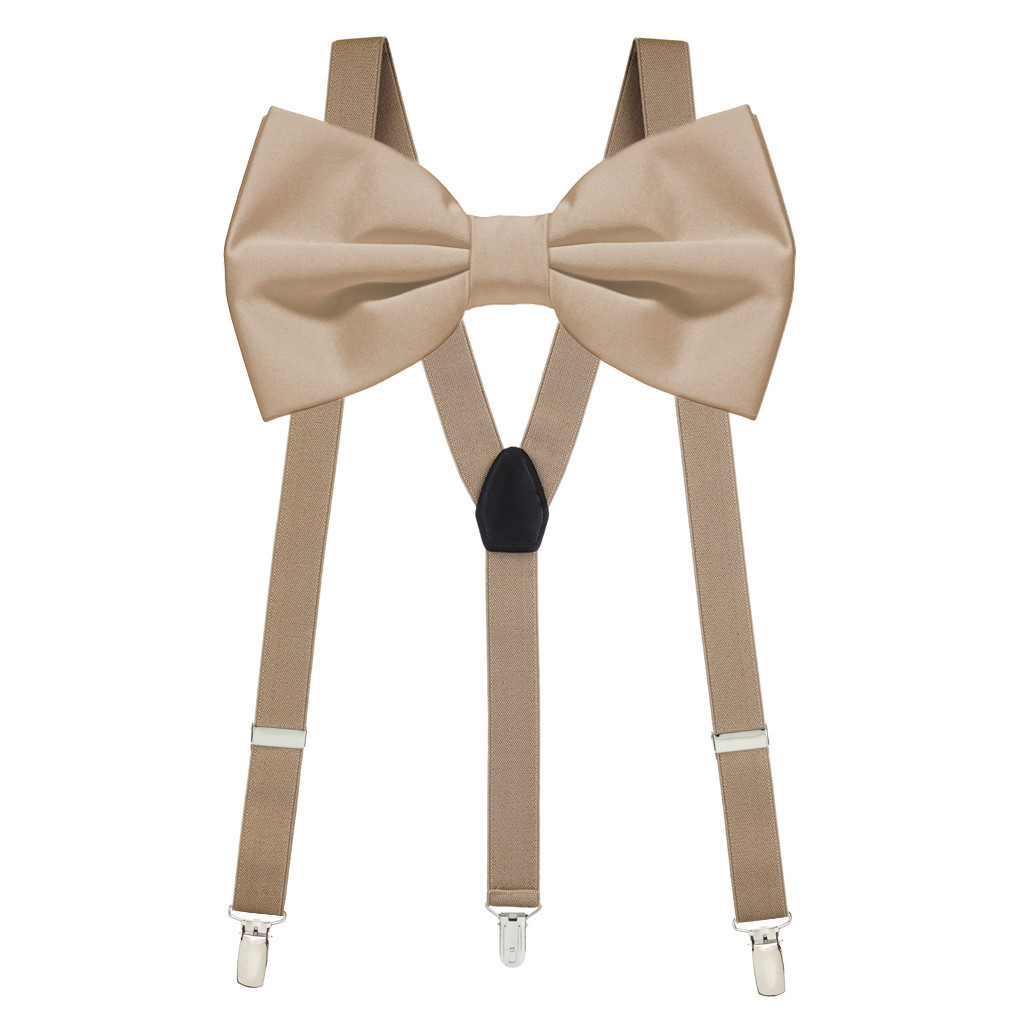 horse bow tie and suspenders