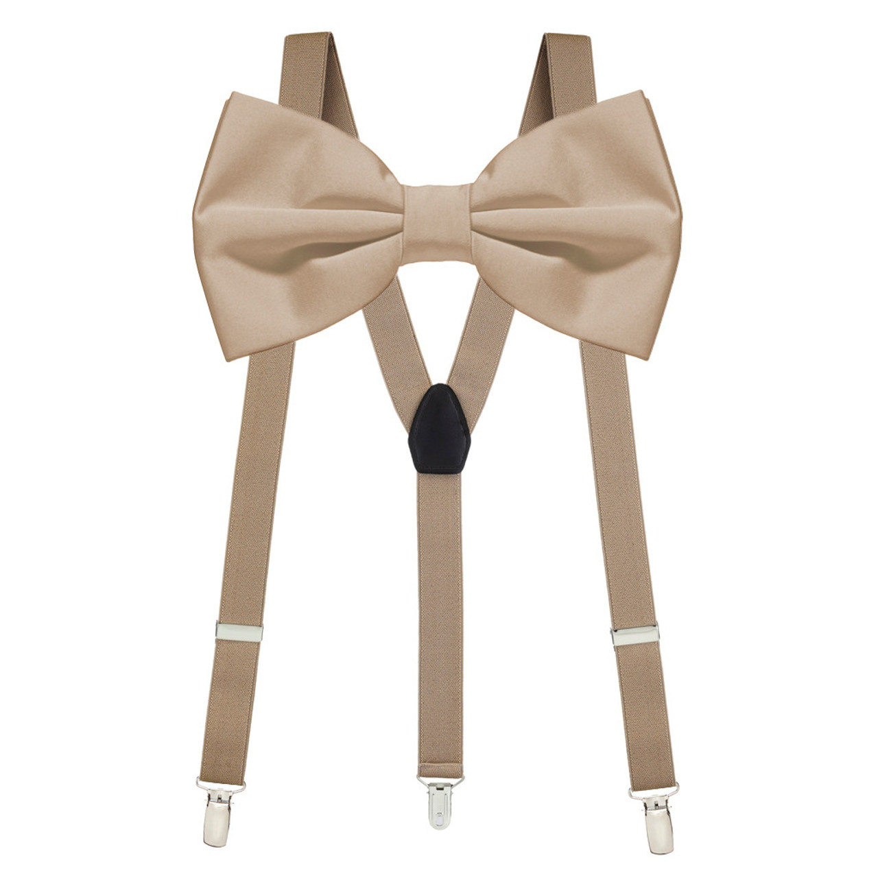 Suspender and Bow Tie Set - PLUM | SuspenderStore