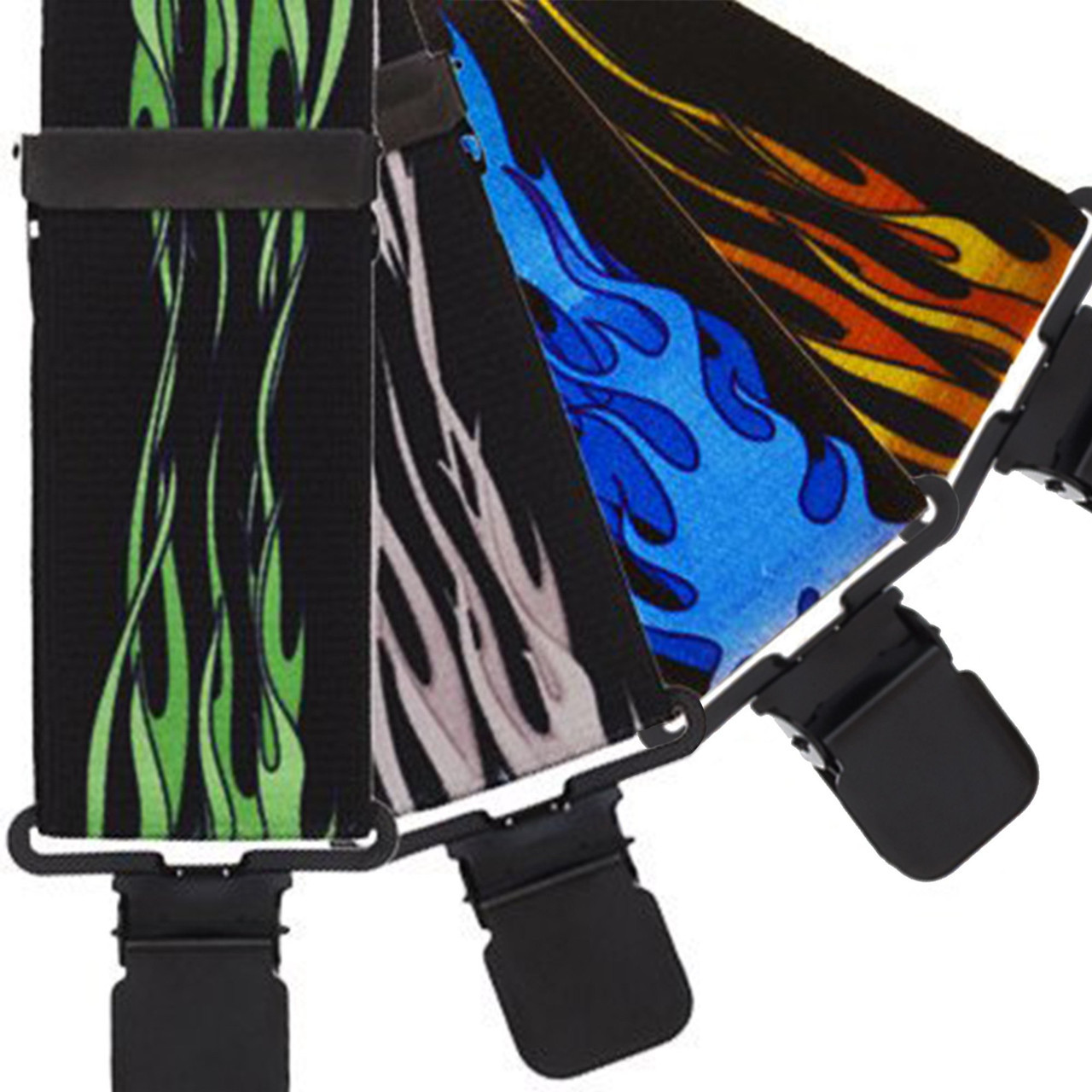Flames Suspenders, Novelty Suspenders | SuspenderStore