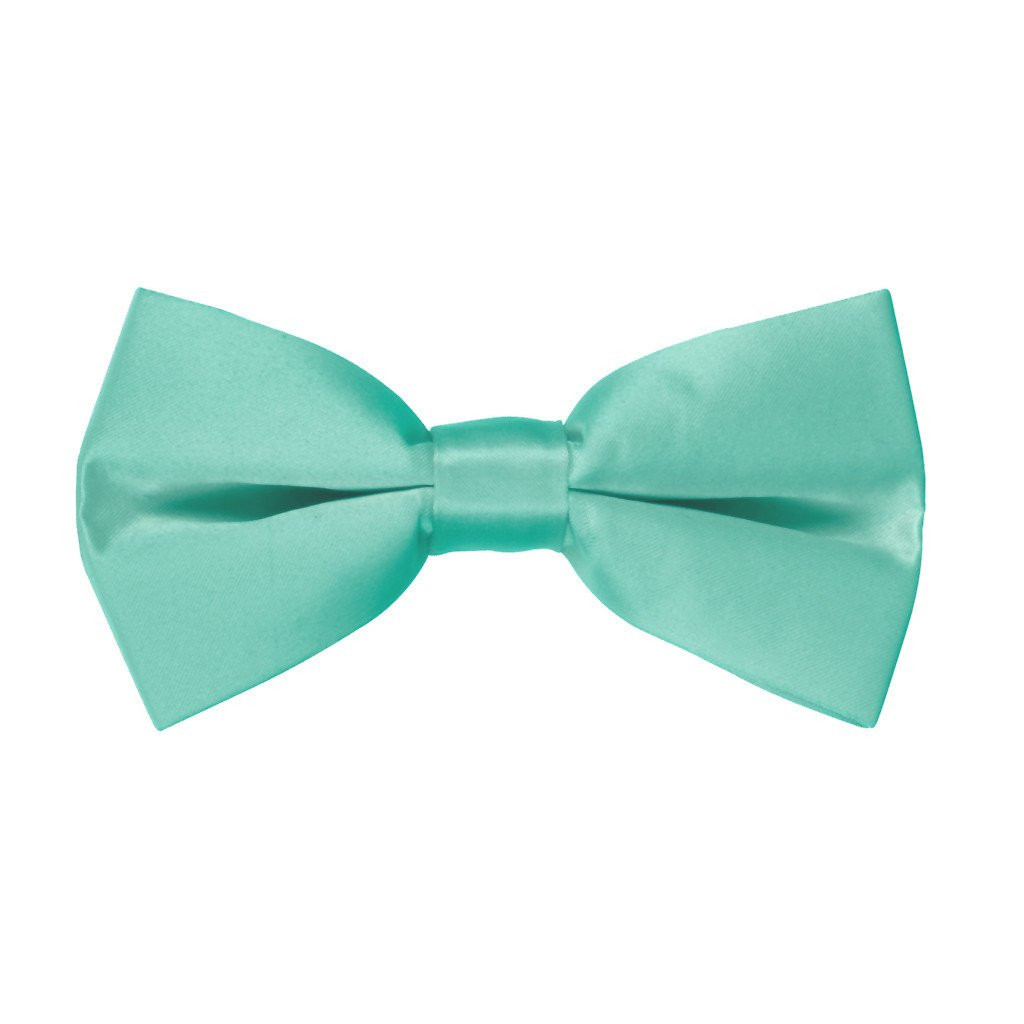 MINT GREEN Bow Tie - Pre-tied | SuspenderStore