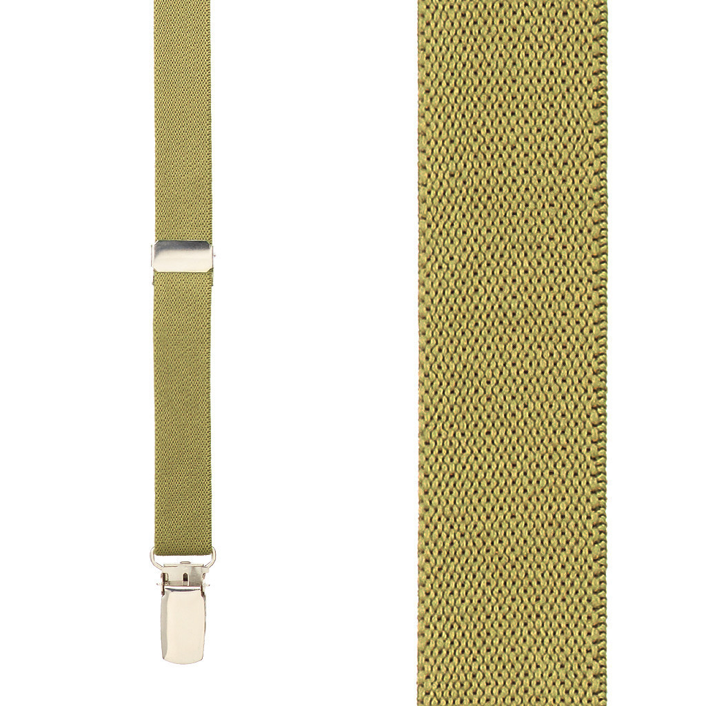 BROWN Thin Suspenders SuspenderStore