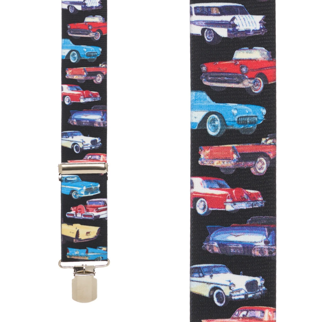 CLASS OF '57 2-Inch Wide Pin Clip Suspenders | SuspenderStore