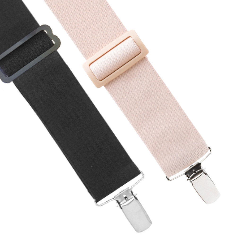 Undergarment Suspenders Nickel Clip SuspenderStore