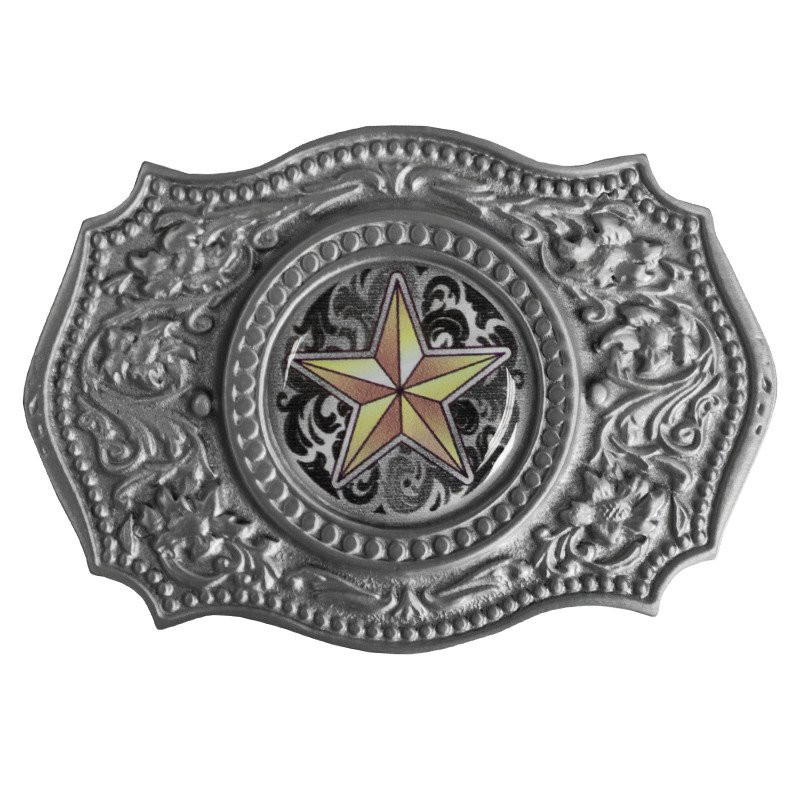 Anqitue Silver Vintage Style Compass Star Belt Buckle also Stock in the US Gurtelschnalle Boucle de ceinture Hebilla
