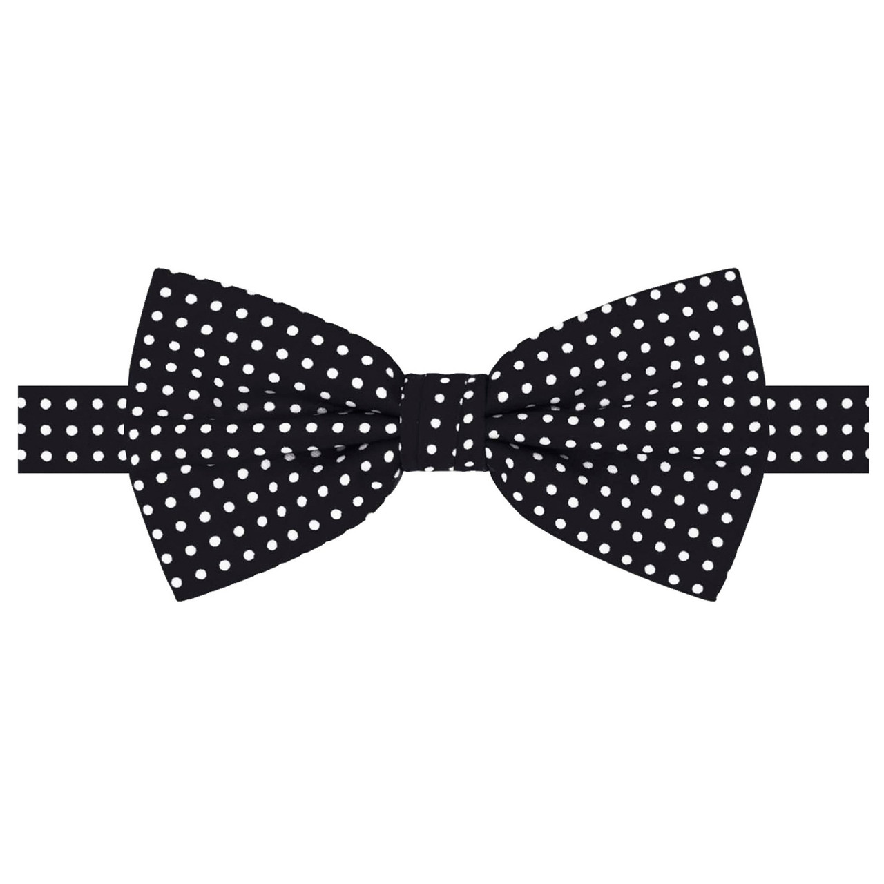 mens polka dot bow tie