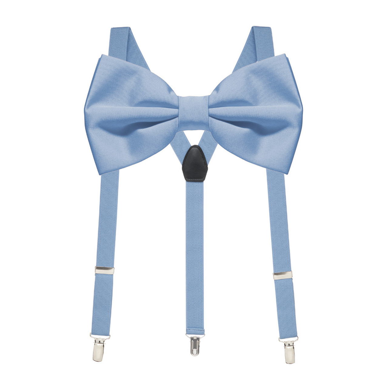 Bow Tie and Suspenders Set - Periwinkle