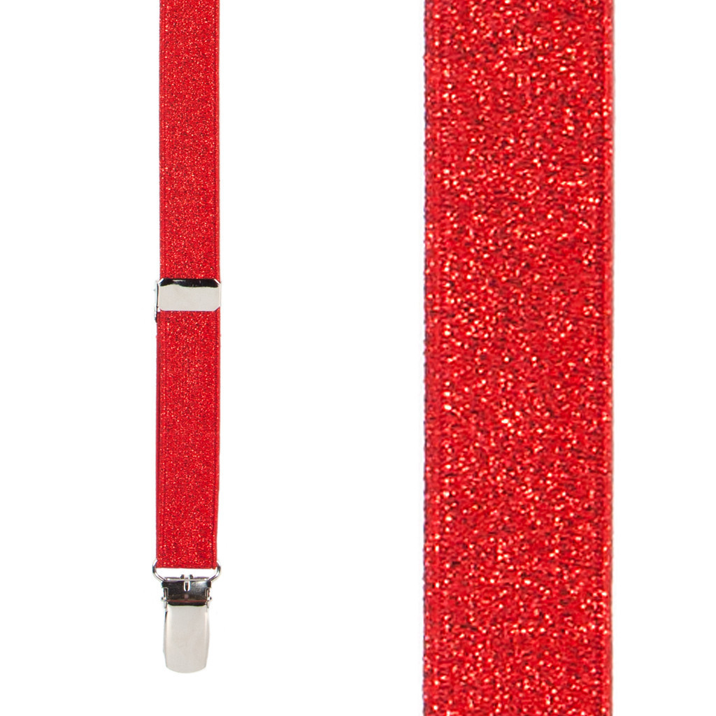red glitter belt
