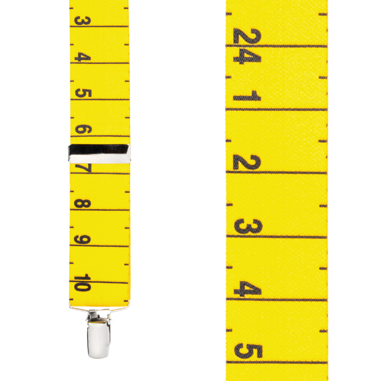Tape Measure Suspenders for Kids - 36 Inch Only