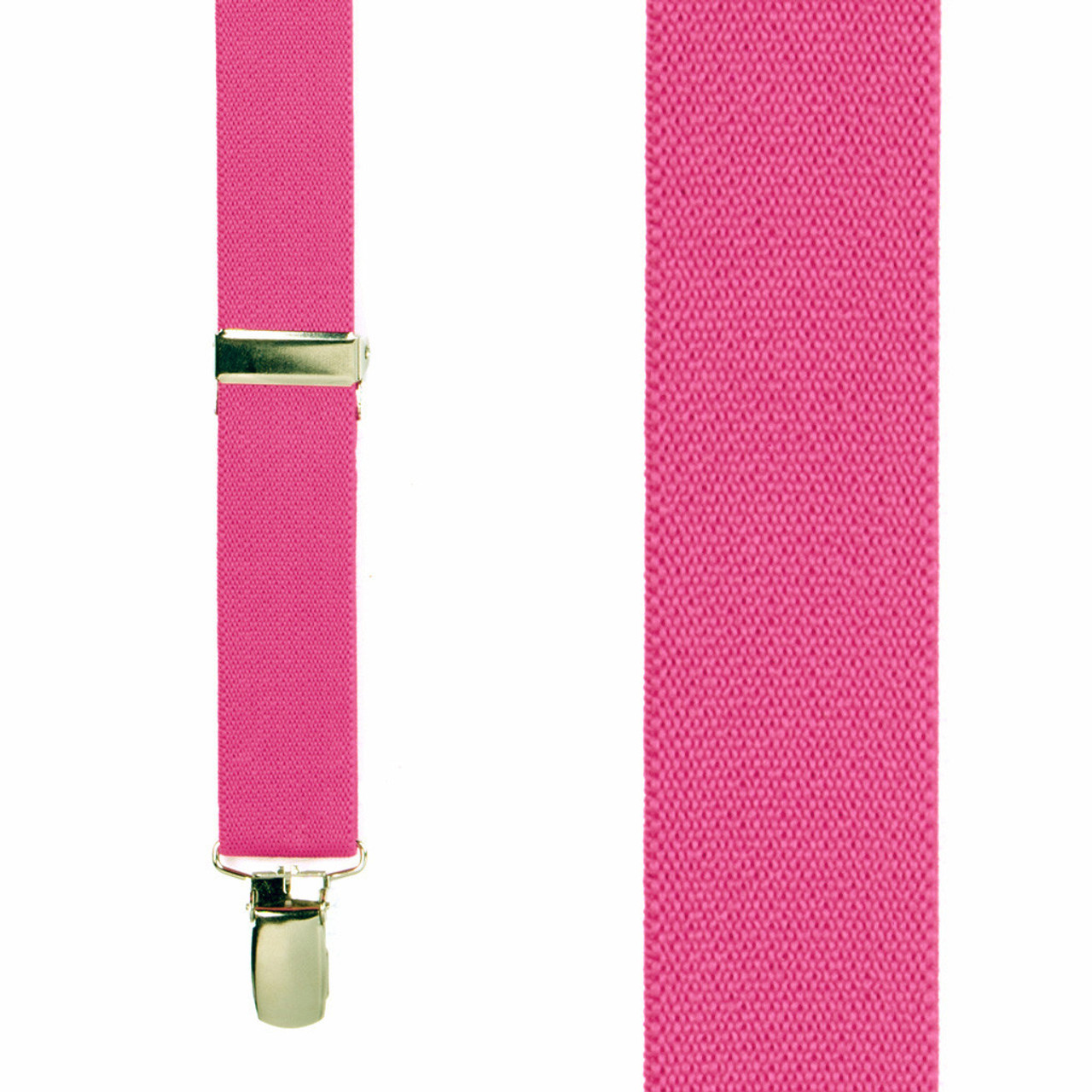 Boys' Bright Fuchsia Skinny Suspenders