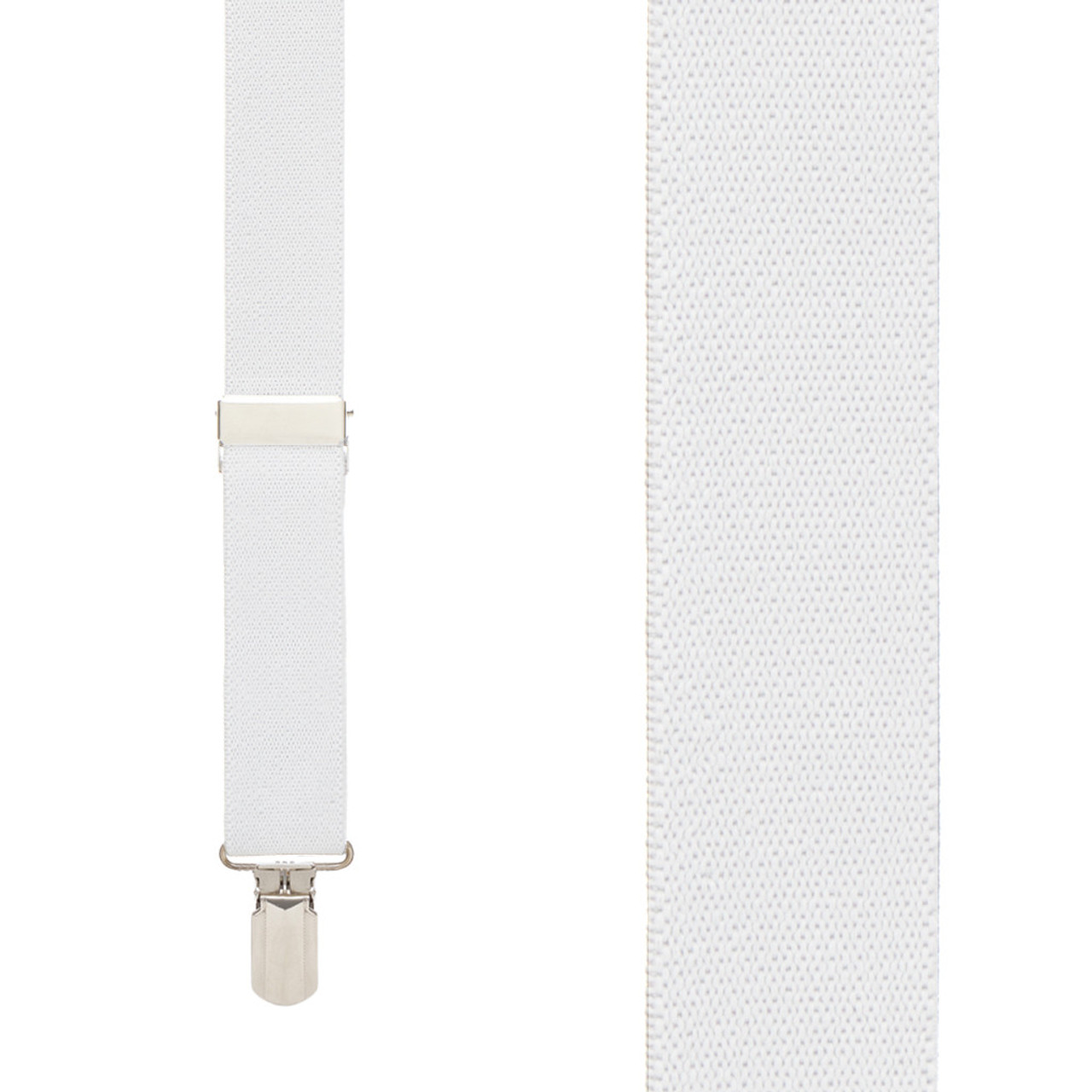 1-Inch Solid Small Pin Clip Suspenders