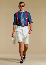How to Wear Suspenders with Shorts