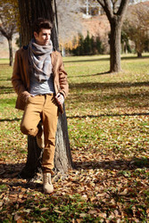 Welcome Fall with Warm-Hued Suspenders
