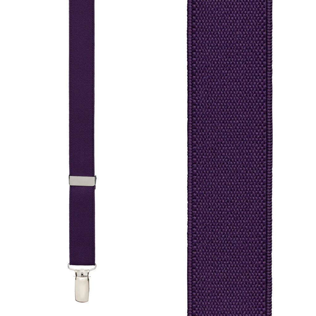 Suspender and Bow Tie Set PLUM SuspenderStore