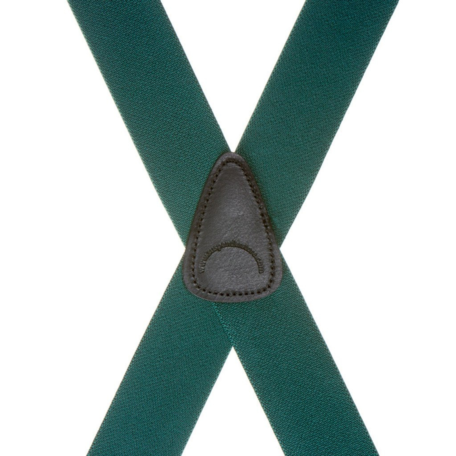 GREEN Clip Suspenders - 1.5 Inch Wide | SuspenderStore